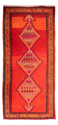 Runner Kelim Rug - Old - 380 x 180 cm - multicolored