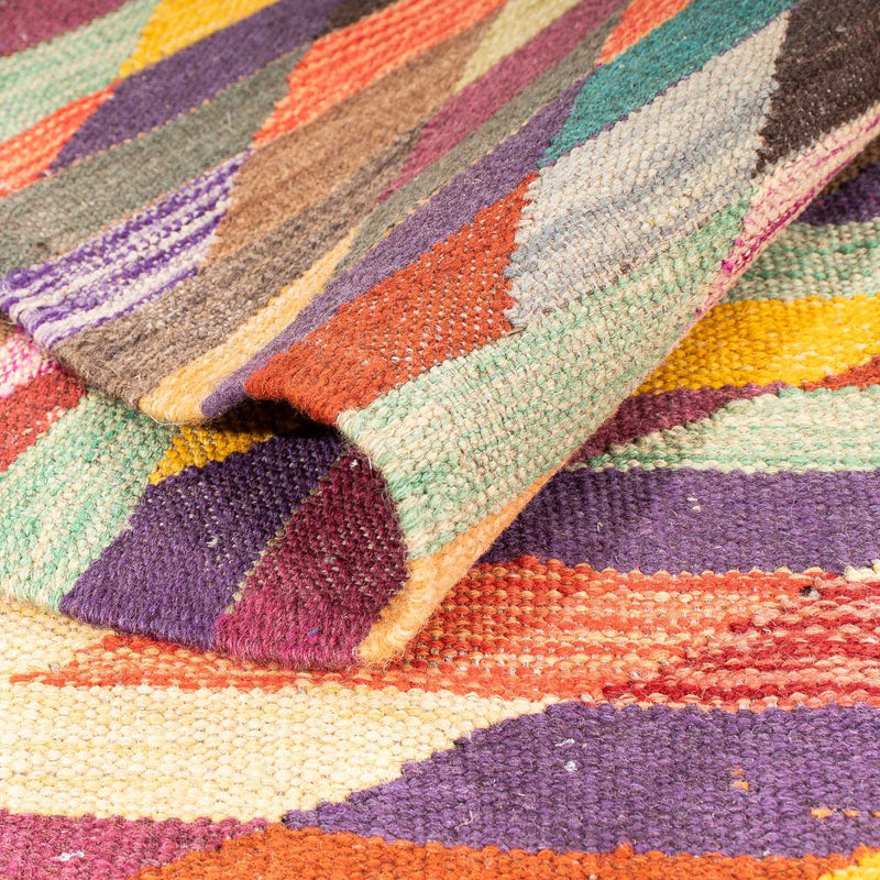 Kelim Rug - Trendy - 215 x 166 cm - multicolored