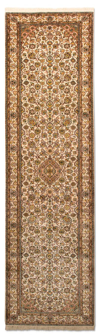 Runner Silk Rug - Kashmir Silk - 301 x 79 cm - multicolored