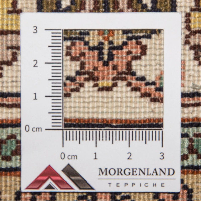 Runner Silk Rug - Kashmir Silk - 301 x 79 cm - multicolored