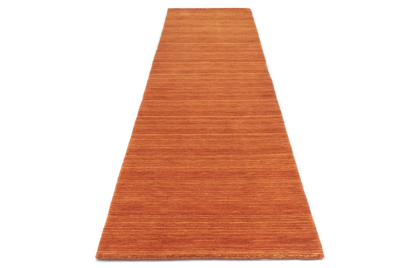 Runner Wool Rug - 295 x 75 cm - orange