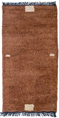 Nepal Rug - 140 x 70 cm - brown