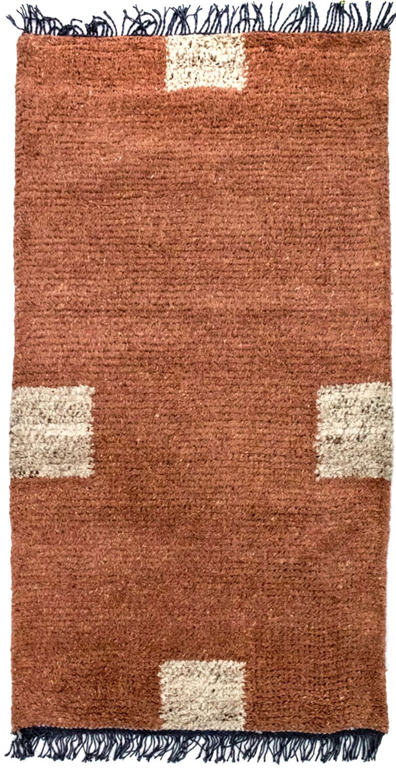 Nepal Rug - 140 x 70 cm - brown