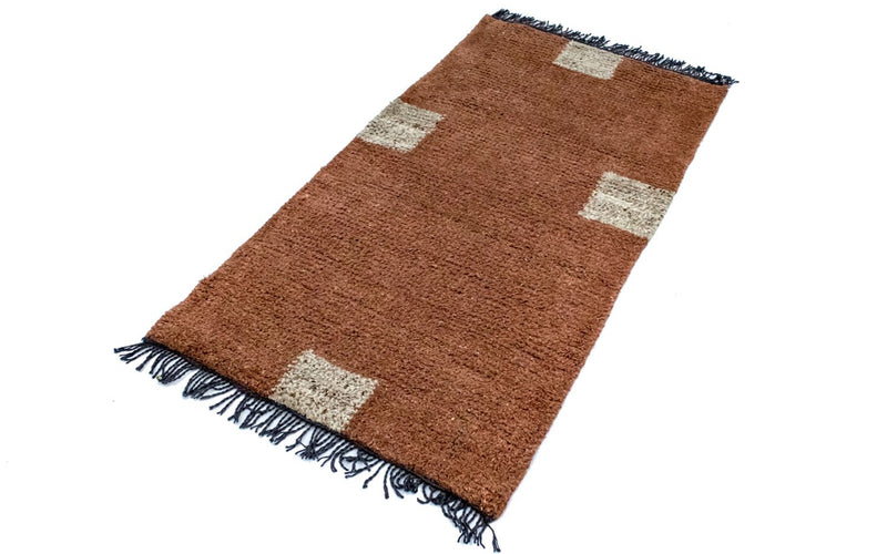 Nepal Rug - 140 x 70 cm - brown