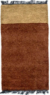 Nepal Rug 70x140cm - Wool Rug - Rectangle / Brown / 70 x 140 cm Rectangle