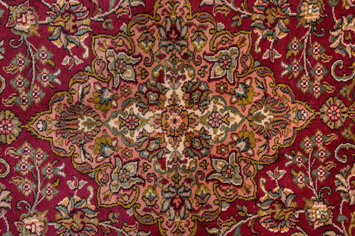 Silk Rug - Kashmir Silk - 218 x 157 cm - red
