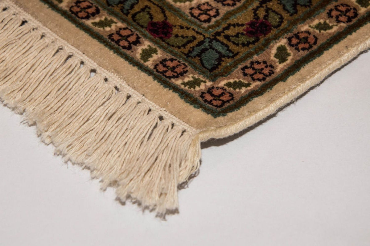 Silk Rug - Kashmir Silk - 218 x 157 cm - red