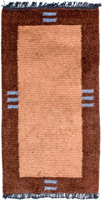 Nepal Rug - 140 x 70 cm - brown