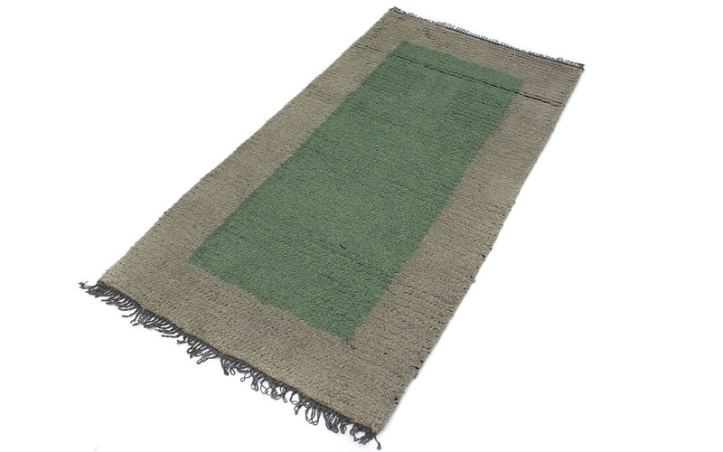 Nepal Rug - 140 x 70 cm - green