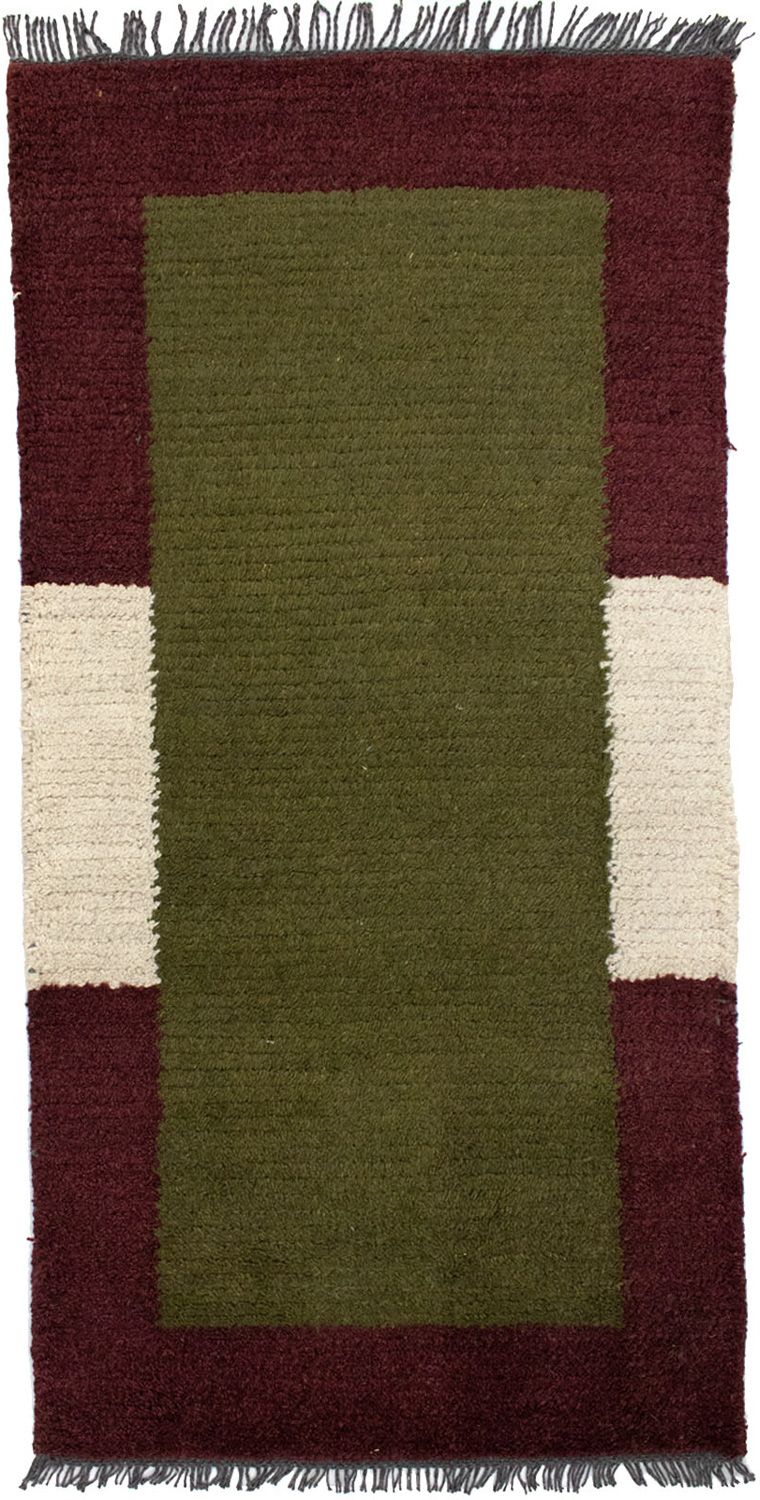 Nepal Rug - 140 x 70 cm - green