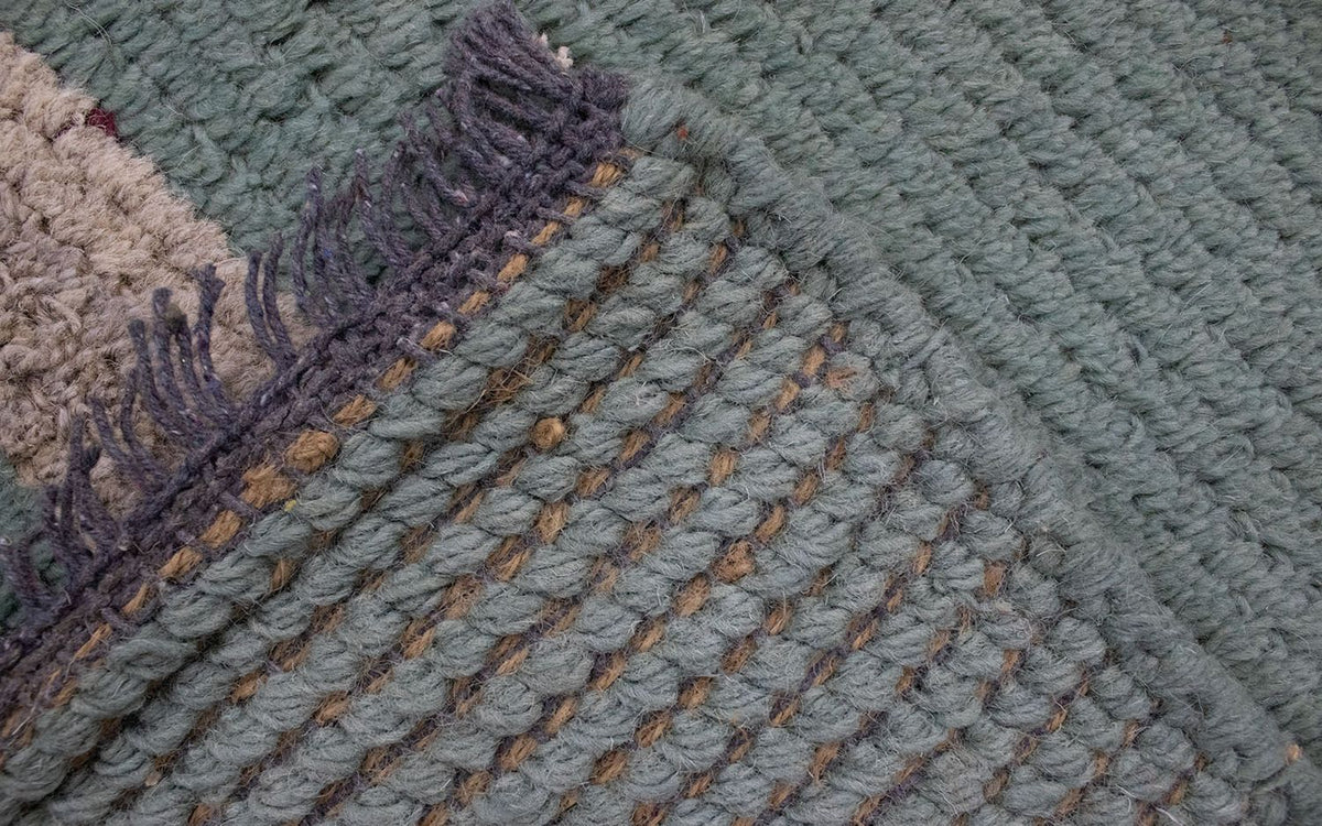 Nepal Rug - 140 x 70 cm - green