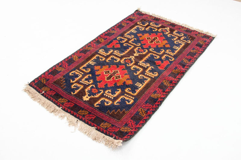 Belutsch Rug - 142 x 85 cm - multicolored