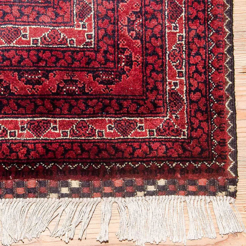 Afghan Rug - Bukhara - 299 x 195 cm - red
