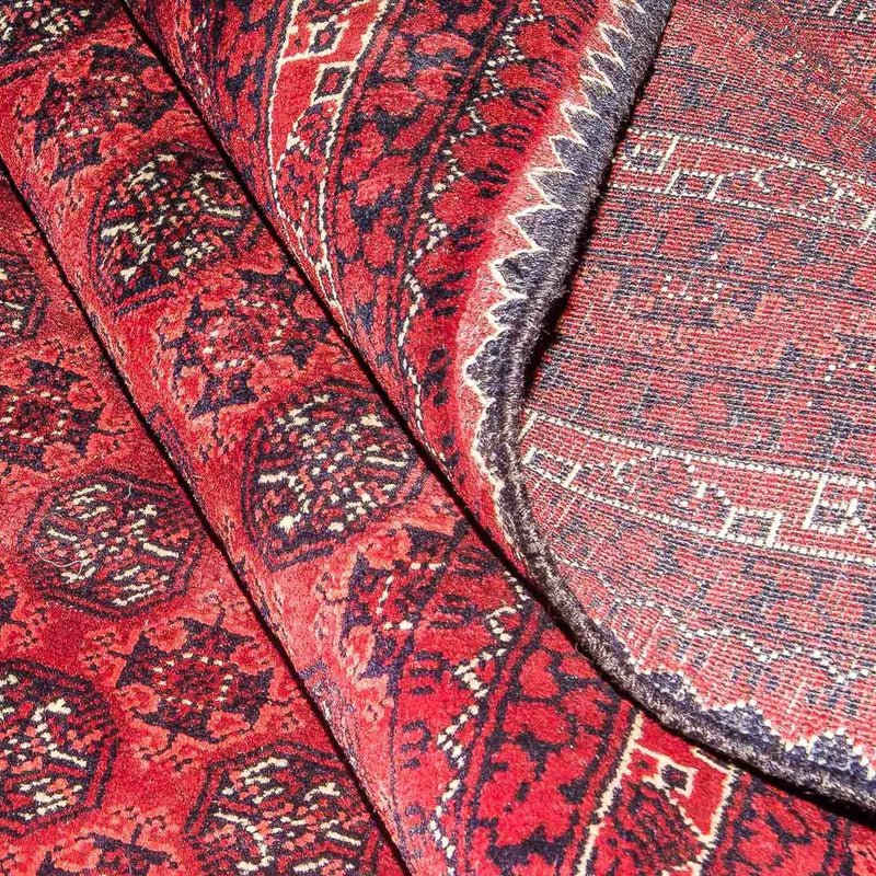 Afghan Rug - Bukhara - 299 x 195 cm - red