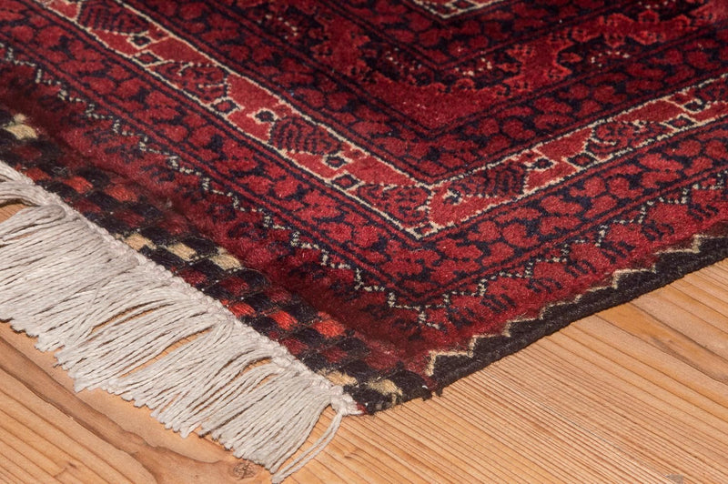 Afghan Rug - Bukhara - 299 x 195 cm - red