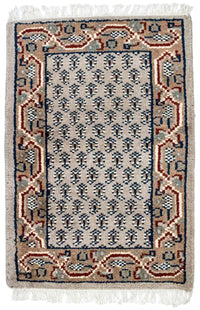 Oriental Rug - 90 x 60 cm - beige