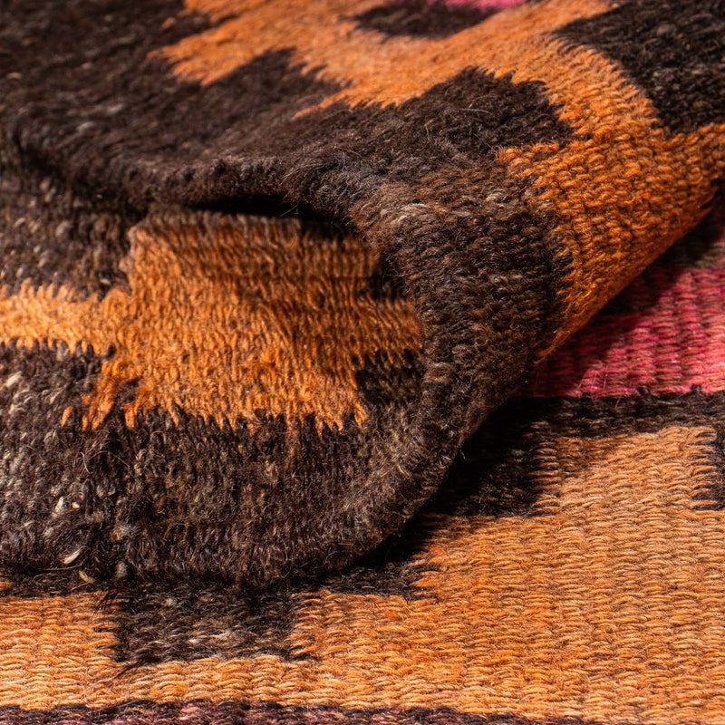 Runner Kelim Rug - Old - 260 x 120 cm - multicolored