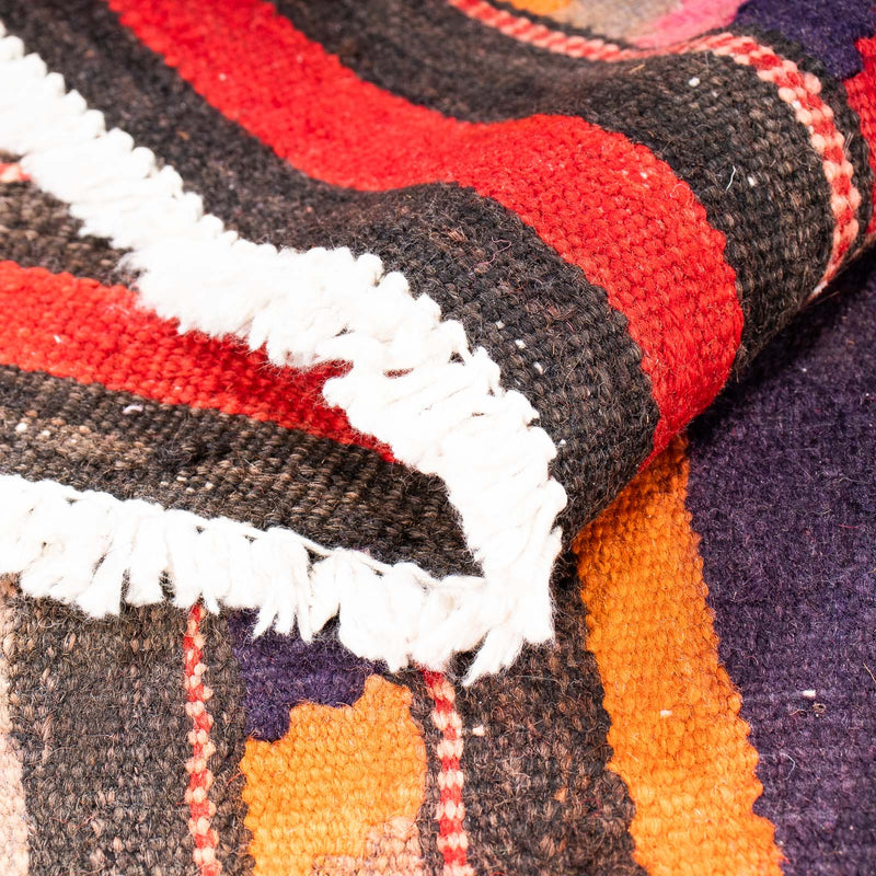 Runner Kelim Rug - Old - 210 x 75 cm - multicolored