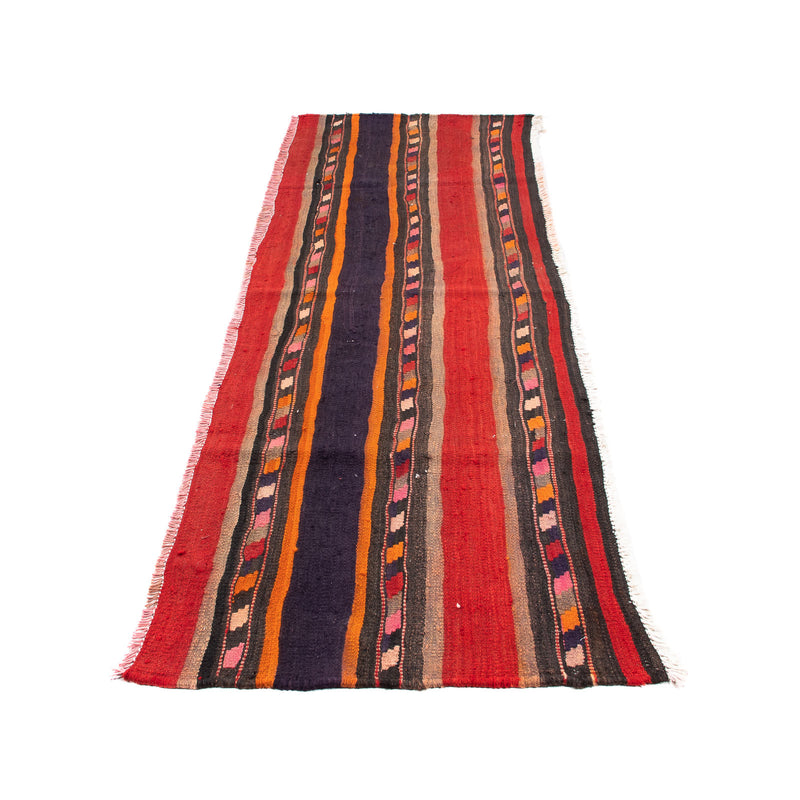 Runner Kelim Rug - Old - 210 x 75 cm - multicolored