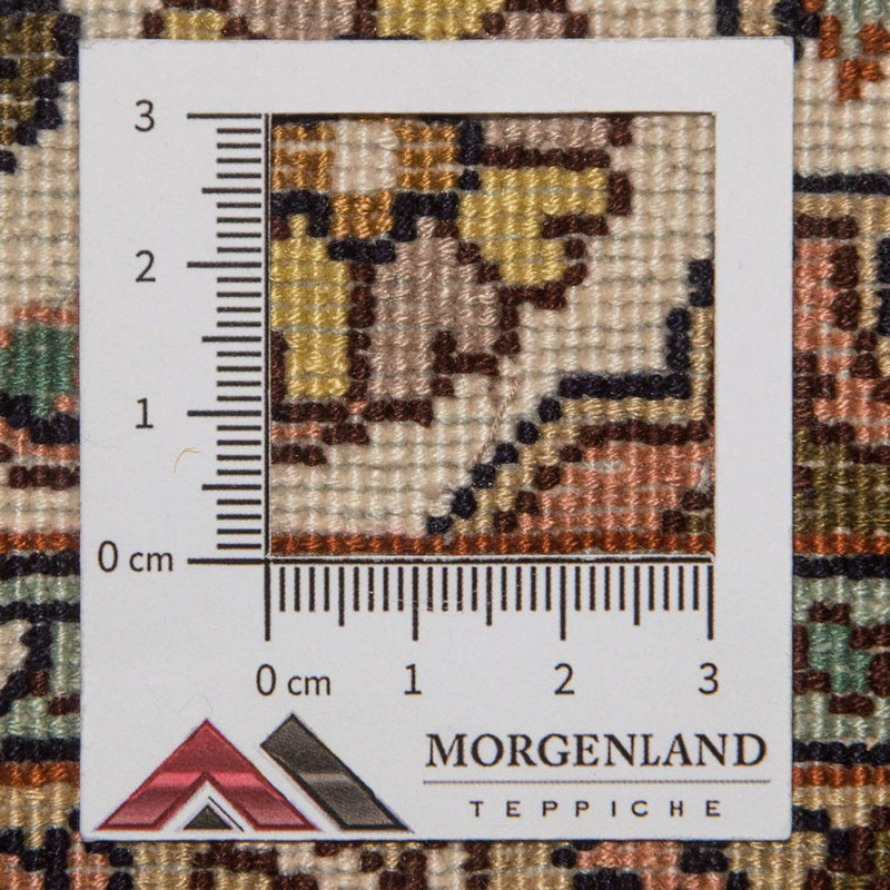 Runner Silk Rug - Kashmir Silk - 300 x 79 cm - beige