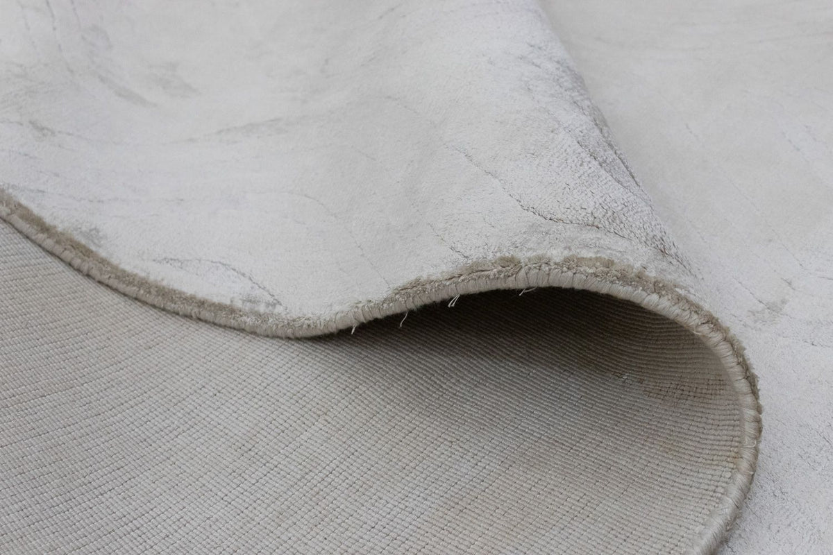 Wool Rug - 256 x 153 cm - silver