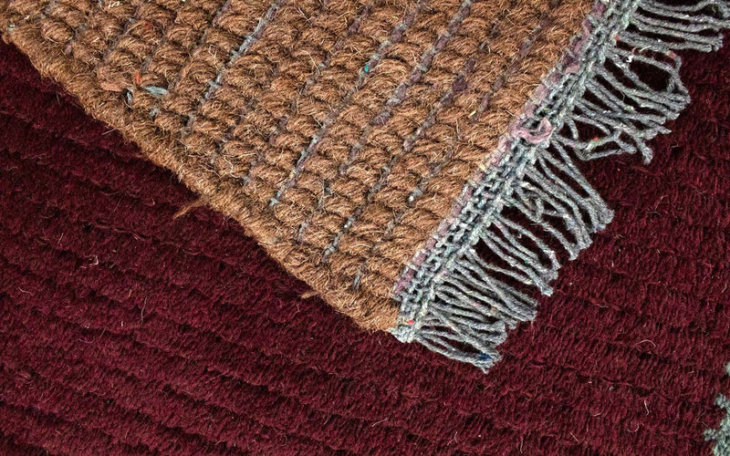 Nepal Rug - 140 x 70 cm - wine red