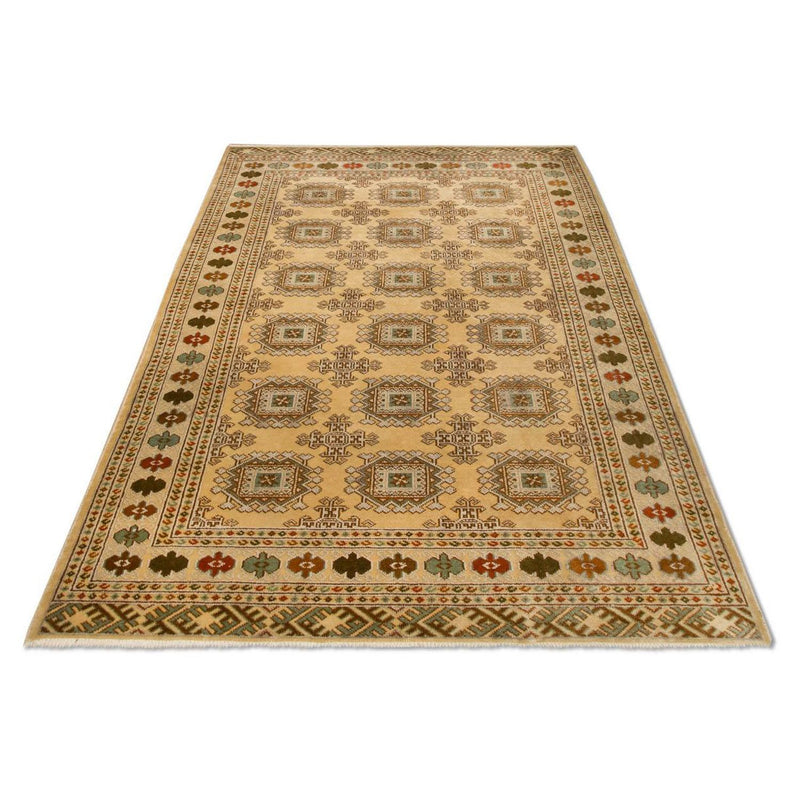 Turkaman Rug - 184 x 126 cm - beige