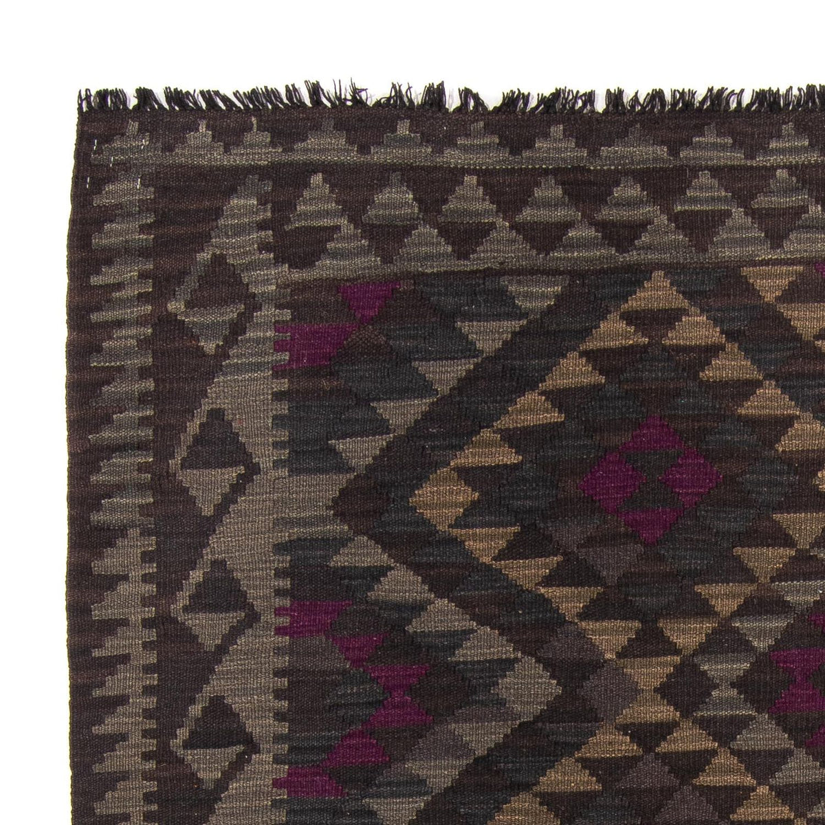 Kelim Rug - Oriental - 202 x 157 cm - multicolored