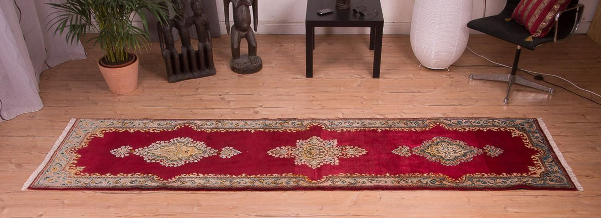 Runner Perser Rug - Classic - 308 x 77 cm - red