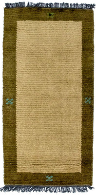 Nepal Rug - 140 x 70 cm - green
