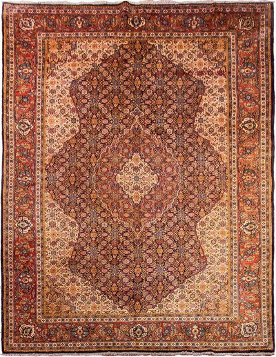 Sarouk Rug 210x337cm - Persian Rugs - dark blue