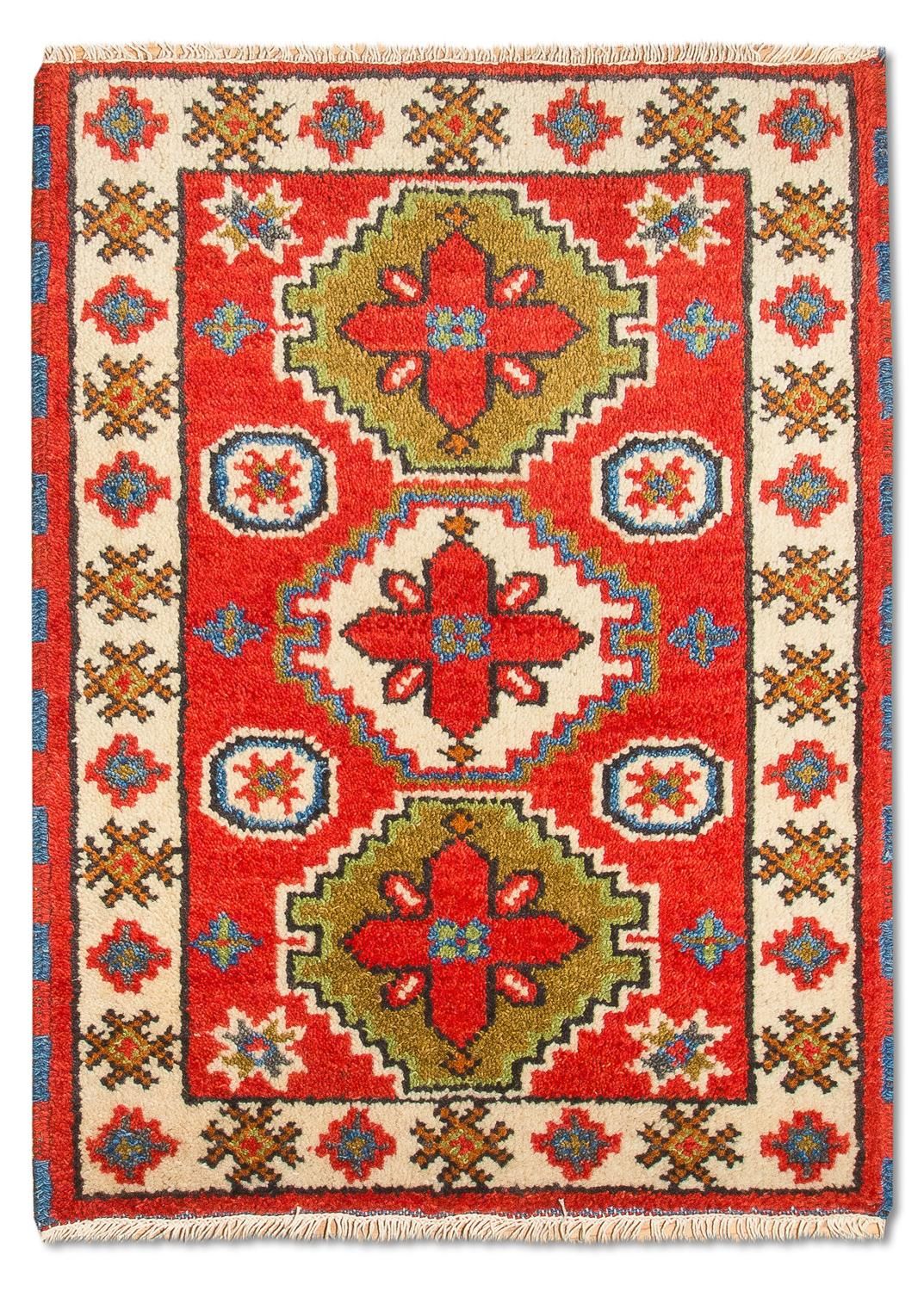 Oriental Rug - 92 x 65 cm - red