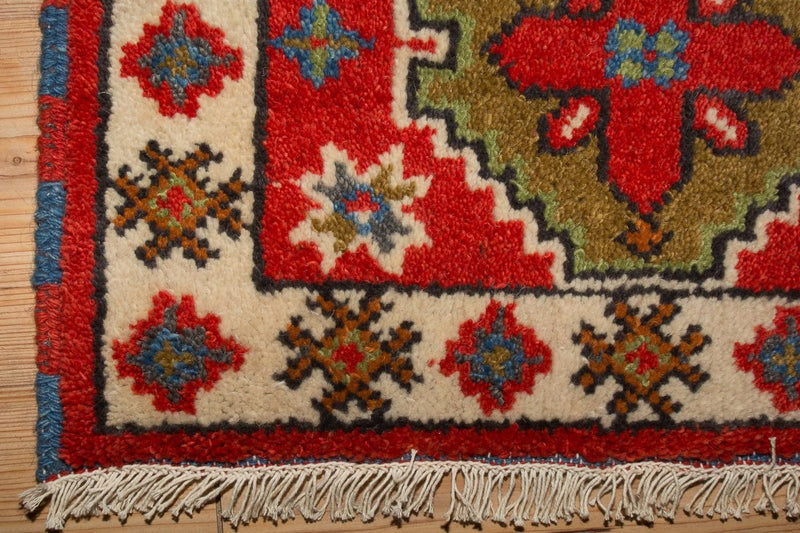 Oriental Rug - 92 x 65 cm - red