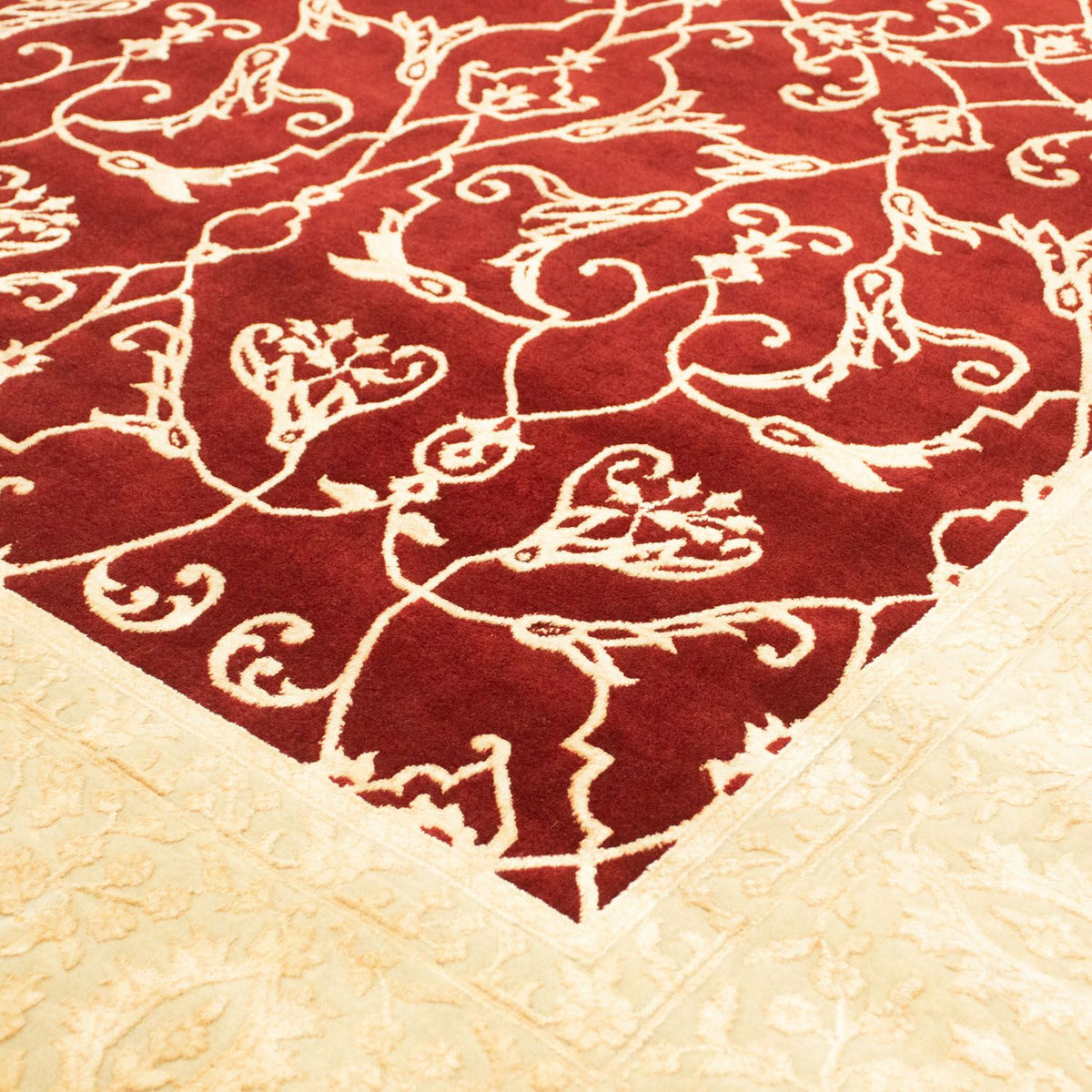 Designer Rug - 235 x 174 cm - red