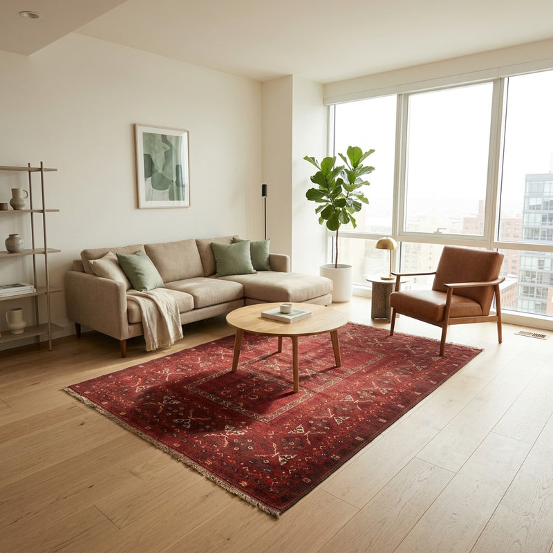 Turkaman Rug 234x160cm - Persian Rugs