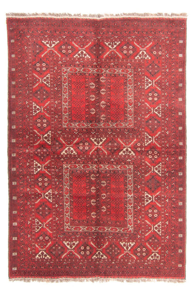 Turkaman Rug 159x236cm - Persian Rugs - red