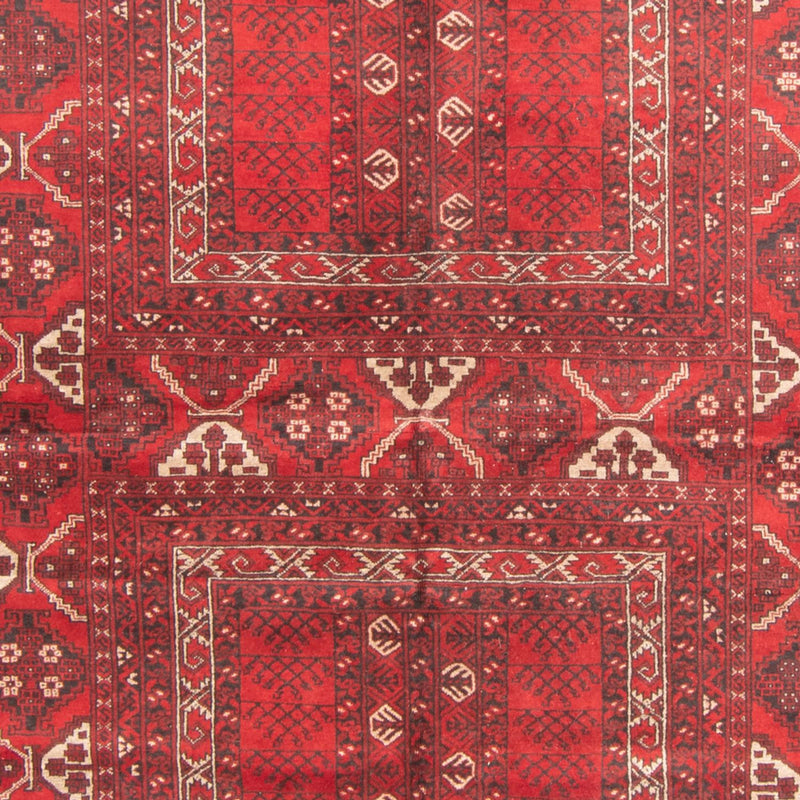 Turkaman Rug - 236 x 159 cm - red