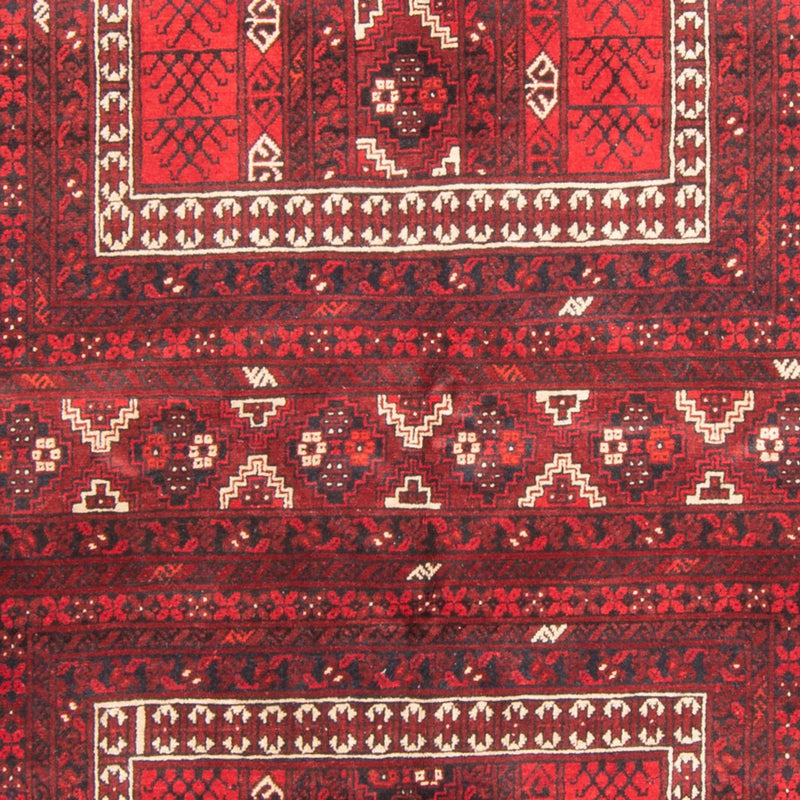 Turkaman Rug - 236 x 162 cm - red