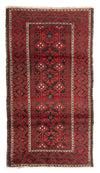 Belutsch Rug 110x210cm - Oriental Rug - Runner / Red / 110 x 210 cm Runner