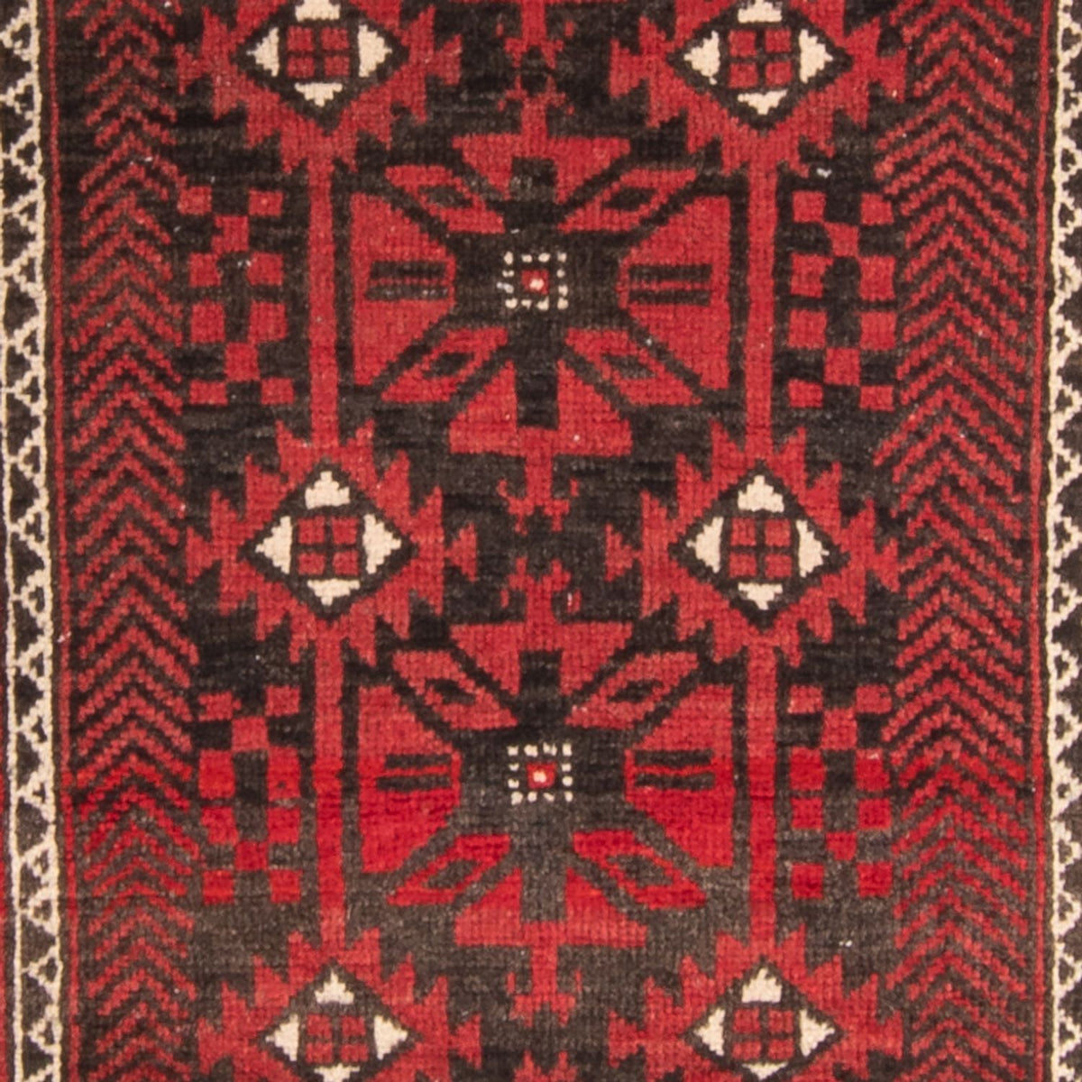 Runner Belutsch Rug - 210 x 110 cm - red