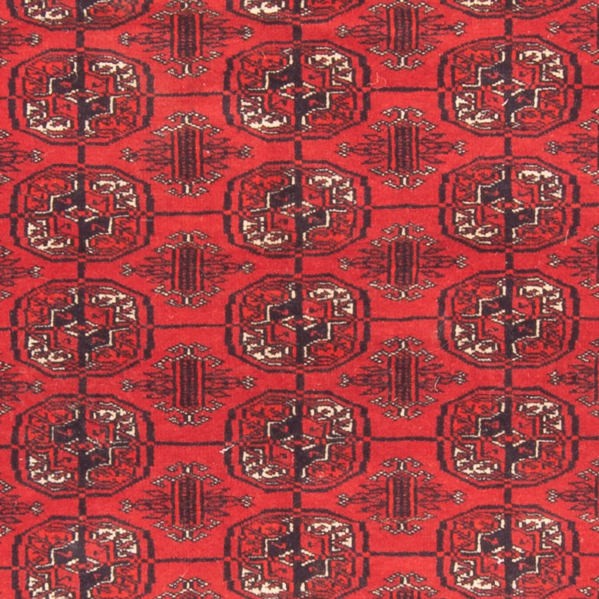 Turkaman Rug - 168 x 124 cm - red