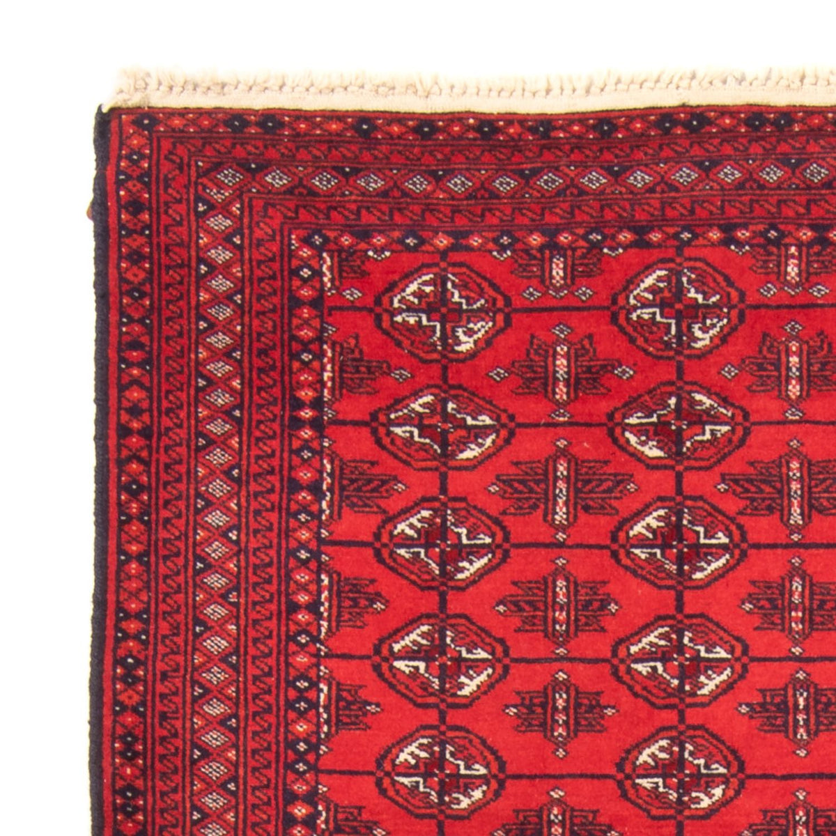 Runner Turkaman Rug - 172 x 80 cm - red