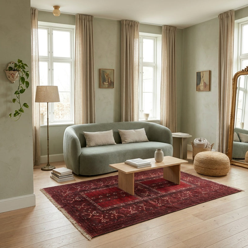 Turkaman Rug 237x158cm - Persian Rugs