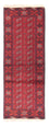 Runner Turkaman Rug - 194 x 74 cm - red