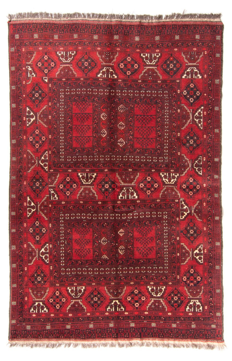 Turkaman Rug - 228 x 158 cm - red