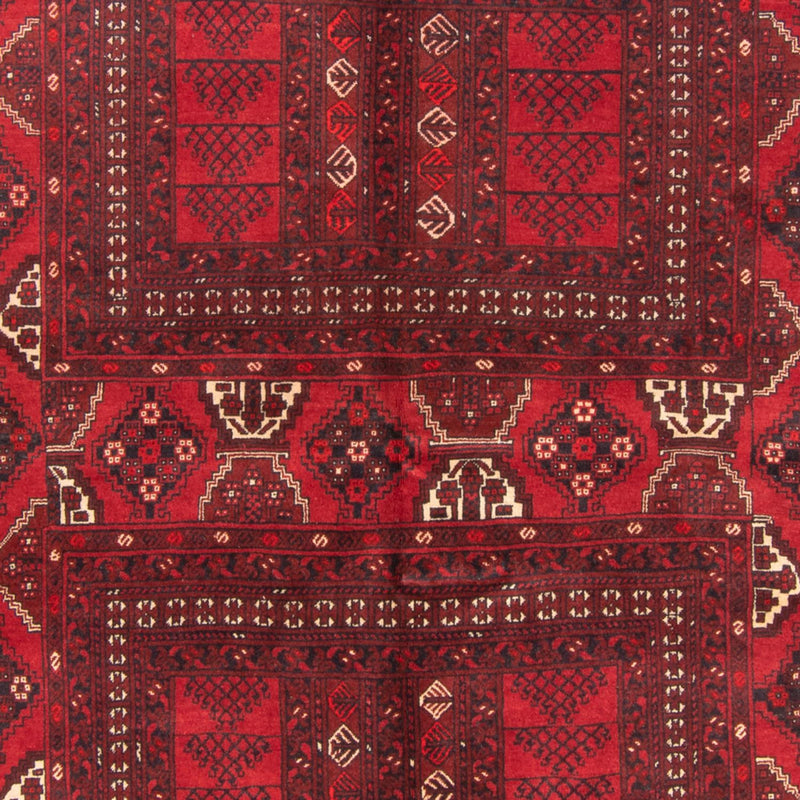 Turkaman Rug - 228 x 158 cm - red