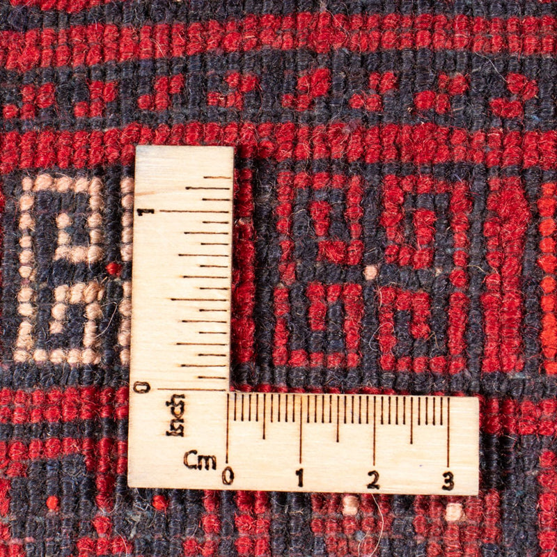 Turkaman Rug - 228 x 158 cm - red