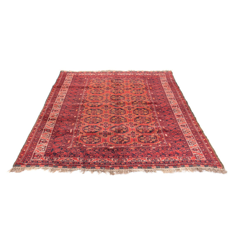 Turkaman Rug - 246 x 157 cm - red