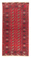 Runner Turkaman Rug - 180 x 83 cm - red