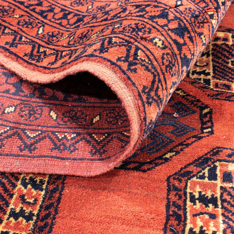 Turkaman Rug - 200 x 148 cm - red